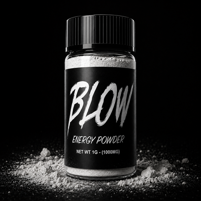 BLOW ENERGY POWDER - 1G Container  (400MG Caffeine Per Vial)
