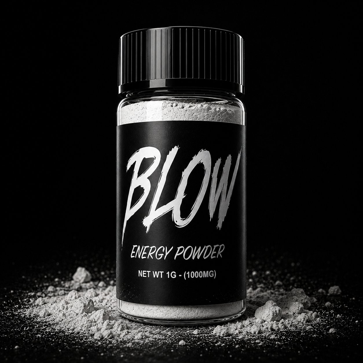 BLOW ENERGY POWDER - 1G Container - 10 Pack (400MG Caffeine Per Vial)